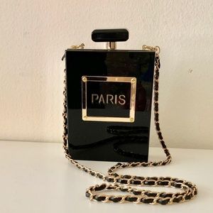 Perfume Bottle Shape Clutch Bag